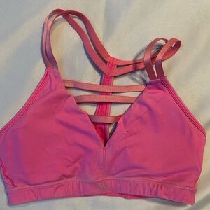 Victorias Secret Women's Pink Strappy Sports Bra - SIZE XS